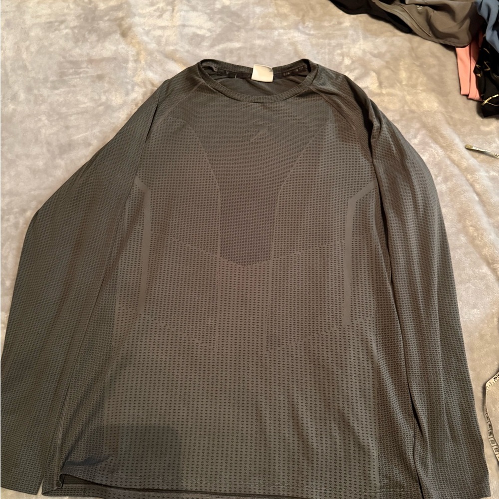 Gymshark Long Sleeve Tee - Dark Gray